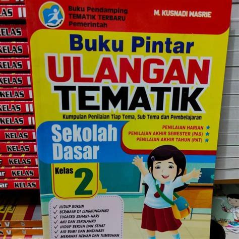 Jual Buku Pintar Ulangan Tematik SD Kelas 2 Di Seller Giri Pustaka