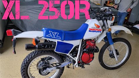 Honda Xl R Dual Sport Vintage Walk Around Youtube