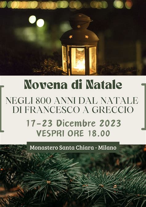 Novena Di Natale Con Le Sorelle Clarisse Comunità Pastorale Ss Marta