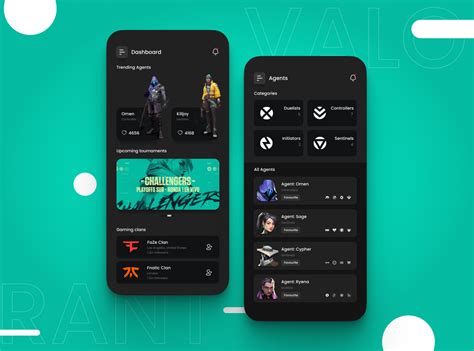 Valorant Agents Gaming App Ui Game Valorant By Ajay Soni On Dribbble