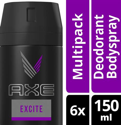 Bol Axe Excite Bodyspray Deodorant X Ml Voordeelverpakking