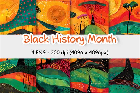 Black History Month Wall Art Graphic Graphic by printsandbobs · Creative Fabrica