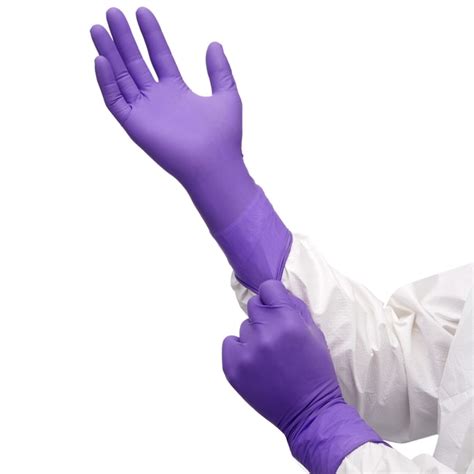 Kimberly Clark Kimtech Purple Nitrile Xtra Ambidextrous Gloves Fisher