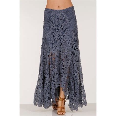 Boston Proper Lace Boho Maxi Skirt Boho Fashion Bohemian Clothes