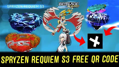 Spryzen Requiem S3 Qr Code Cyprus Collab Beyblade Burst Evolution App Youtube