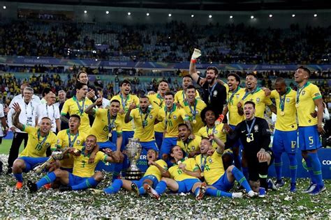 Brasil Vence O Peru E Sagra Se Campe O Da Copa Am Rica Fato Regional