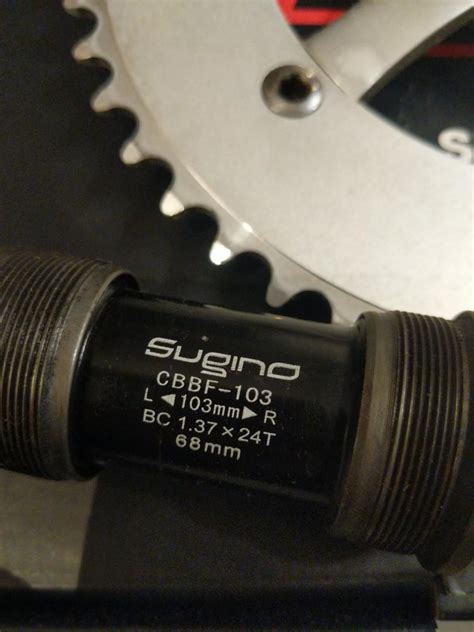 Sugino Rd Messenger Crankset T Sports Equipment Bicycles Parts