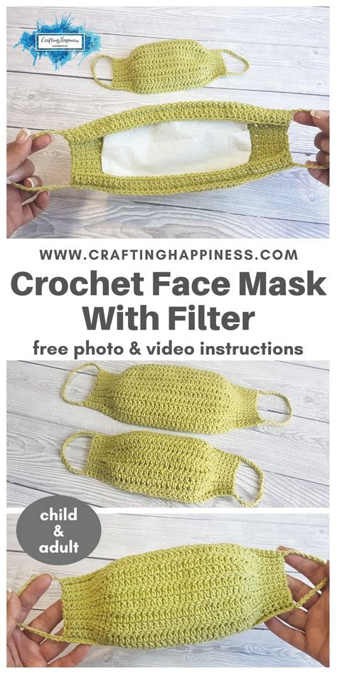 How To Crochet A Quick And Easy Face Mask Artofit