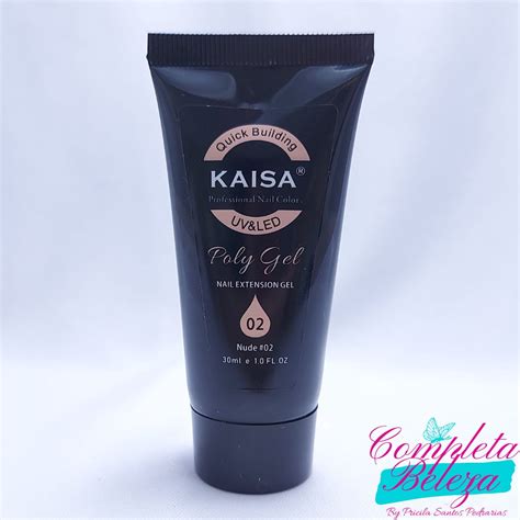 Polygel Nude 002 30ml Kaisa Completa Beleza Loja De Alongamento