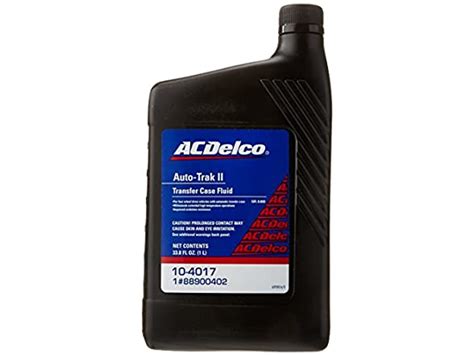 Acdelco Auto Trak Ii Transfer Case Fluid