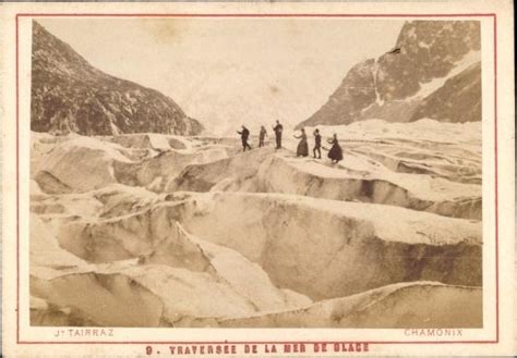 Carte De Visite Chamonix Mont Blanc Haute Savoie Traversee De La Mer