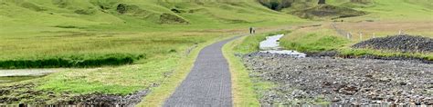 Gravel Filled Ecogrid Pathway For Hikers Ecogrid