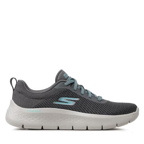 Sneakers Skechers Go Walk Flex Cctq Charcoal Turquoise Eschuhe De