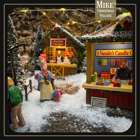 Tutorial Lemax Christmas Market Display Mikes Christmas Village