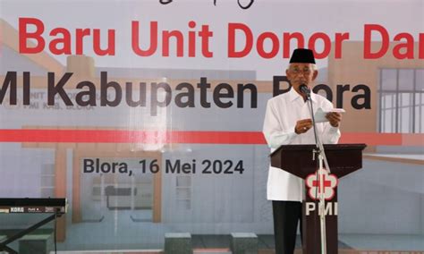 Telan Rp 1 6 Miliar Lebih Gedung Dua Lantai UDD PMI Blora Sesuaikan