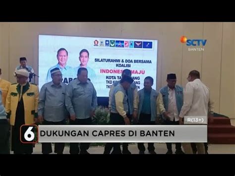 Dua Pendukung Capres Dan Cawapres Deklarasikan Pemenangan Di Banten