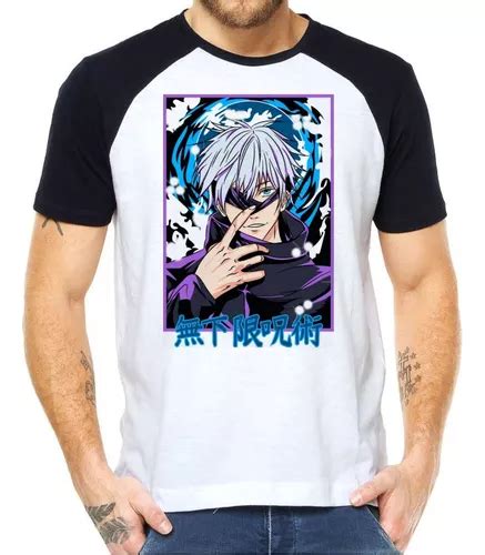 Camiseta Camisa Jujutsu Kaisen Satoru Goju Sukuna Anime Nerd