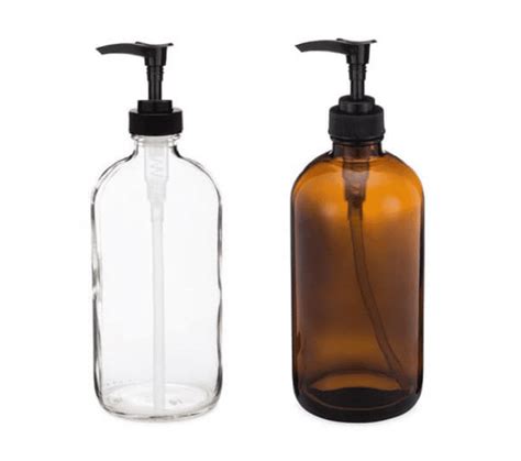 Glass Pump Bottles ( 500ml & 1L) - Trendz of today