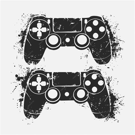 gaming controller drawing 5