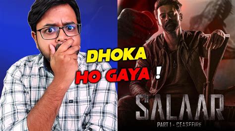 Salaar Teaser Reaction Prabhas Prashanth Neel Prithviraj YouTube