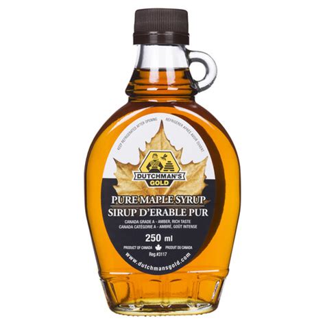 Dutchman S Gold Maple Syrup Pure 250 Ml Voilà Online Groceries And Offers