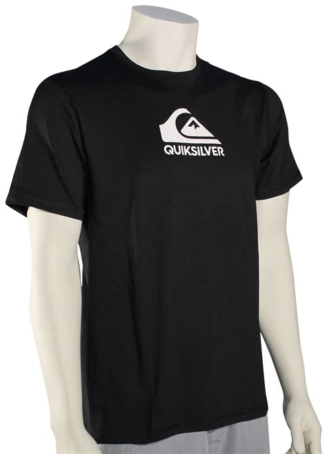 Quiksilver Solid Streak Ss Surf Shirt Black