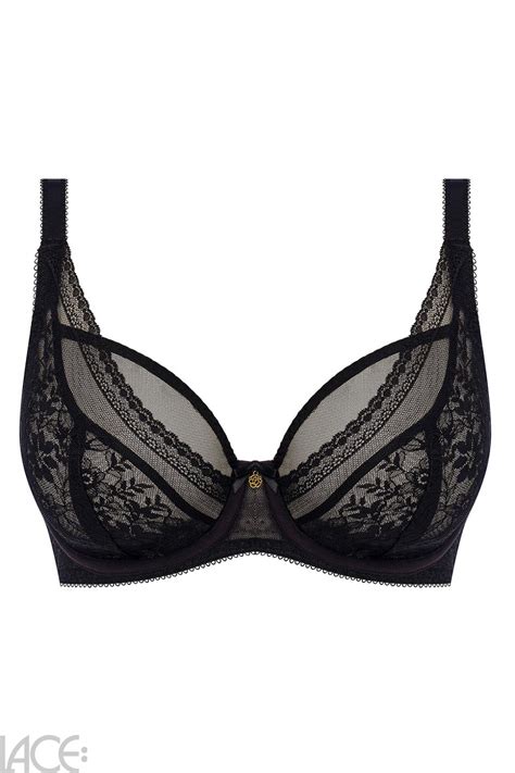 Freya Lingerie Sydnie Plunge Bra G K Cup Lace Lingerie