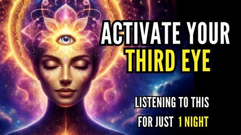 Activate Your Pineal Gland Open Your Third Eye With Hz