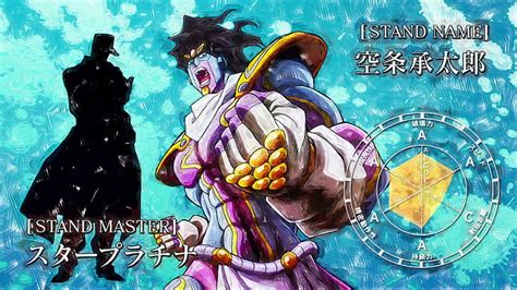 Hd Wallpaper Anime Jojos Bizarre Adventure Jotaro Kujo Star Platinum Jojos Bizarre