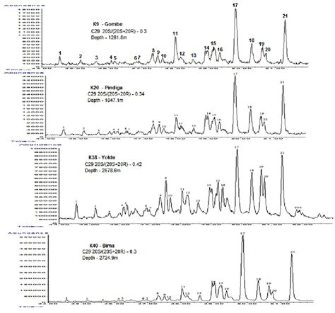 Mz 217 Mass Chromatograms Showing The Distribution Of Regular Steranes Download Scientific