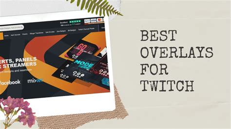 5 Mejores Overlays Para Twitch 2025