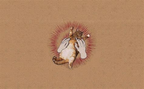 1024x600 resolution | brown and white cat illustration, music, Godspeed ...