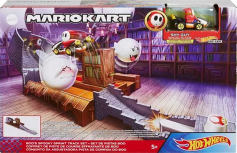 Hot Wheels Mario Kart Pista Boo Spooky Sprint Meses sin interés