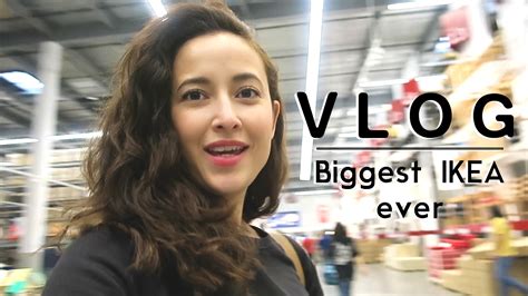 Exploring The Biggest Ikea Ever Vlog Friedia Youtube