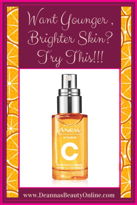 Anew Vitamin C Brightening Serum Deannas Avon Blog