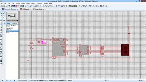 Programmation Du Pic16f84a Et Stimulation Pour Compteur Binaire De 0 à 9 Youtube