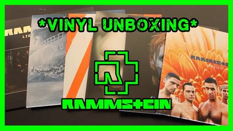 Rammstein The Vinyls Vinyl Unboxing Herzeleid Mutter