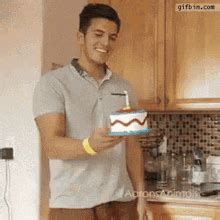 Cake Birthday GIF - Cake Birthday Cat - Discover & Share GIFs