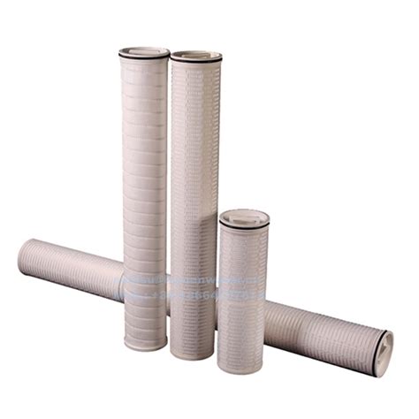 Inch Big Flow Glass Fibre Polypropylene Membrane Pleated Filter