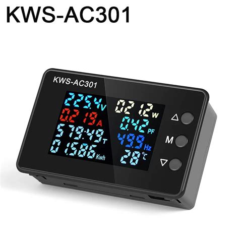 Kws Ac Volt Metro Digital Ac V Tens O Em Medidor De