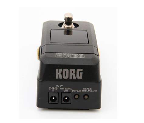 Pedal Afinador Pitchblack Korg Poly PB 03 Preto True Bypass Mercadão