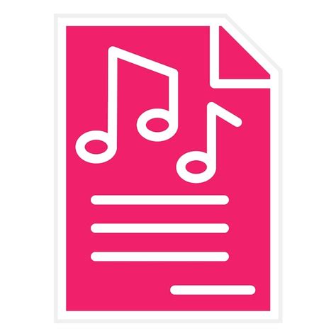 Premium Vector Vector Design Lyrics Icon Style