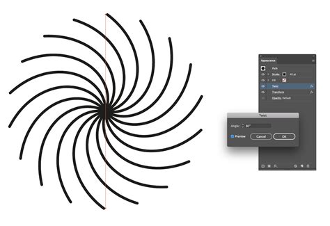 Adobe Illustrator How To Create Specific Spiral Swirl Effect