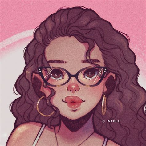 Isabee On Instagram “commission For This Curly Haired Goddess