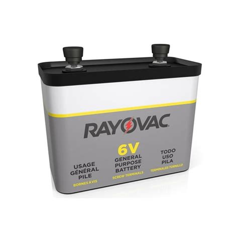 Rayovac 918 6 Volt Screw Top Zinc Carbon Lantern Battery Walmartca