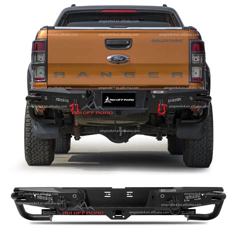 Top X Pickup Mit Led Light Abschlepp Kupplung Bullbar Stahl Front Sto