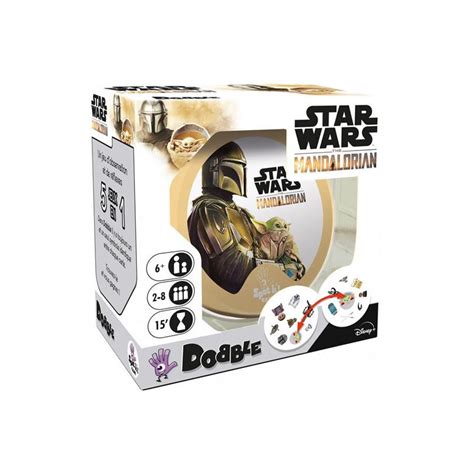 Jeu De Cartes Asmodee Dobble Star Wars Mandalorian