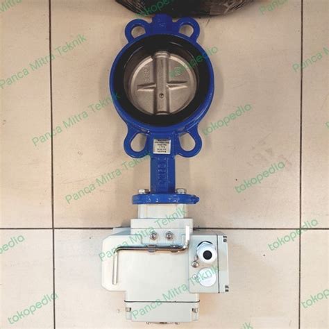 Jual 4 Inch Butterfly Valve Electric Motorized Actuator Jakarta Barat Panca Mitra Teknik