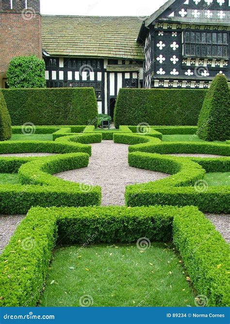 A knot garden stock photo. Image of grass, formal, peaceful - 89234