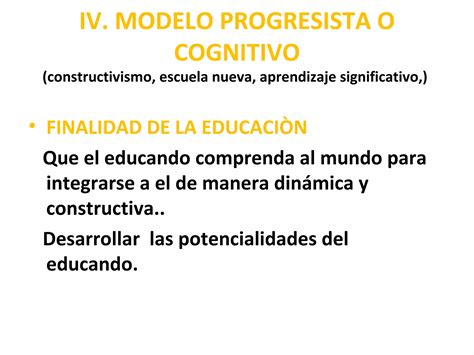 Sintesis De Modelos Pedagogicos Y Teorias Ppt